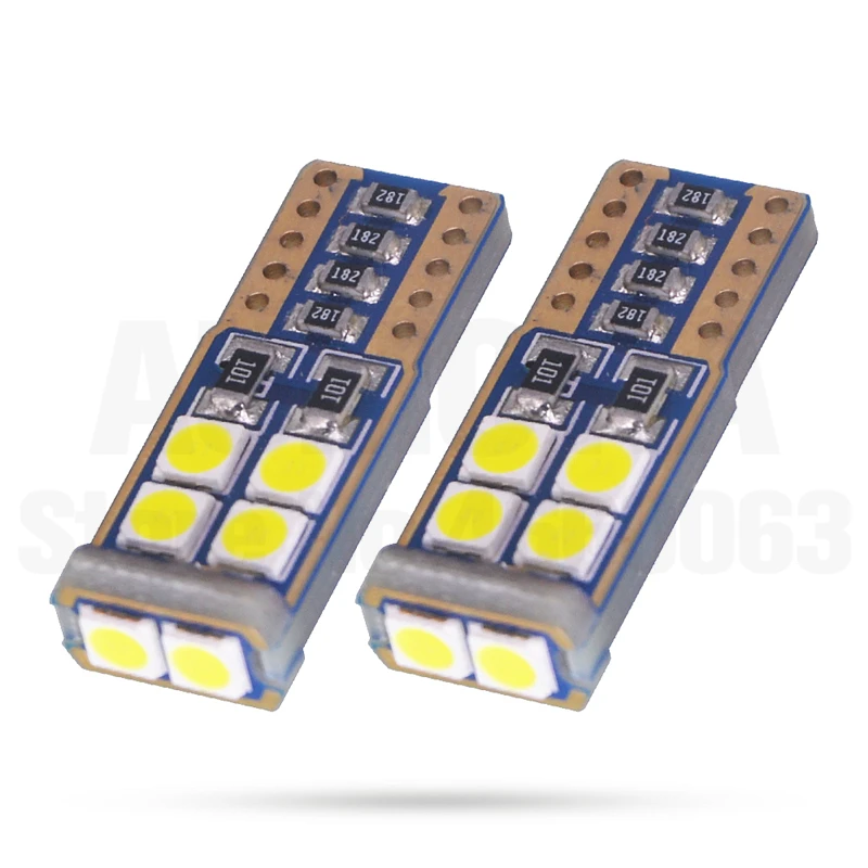 10x T10 светодиодный 194 W5W 10 светодиодный 168 501 высокое качество 3030 SMD авто отложным воротником сбоку номерной знак светильник лампа габаритного огня с can-bus