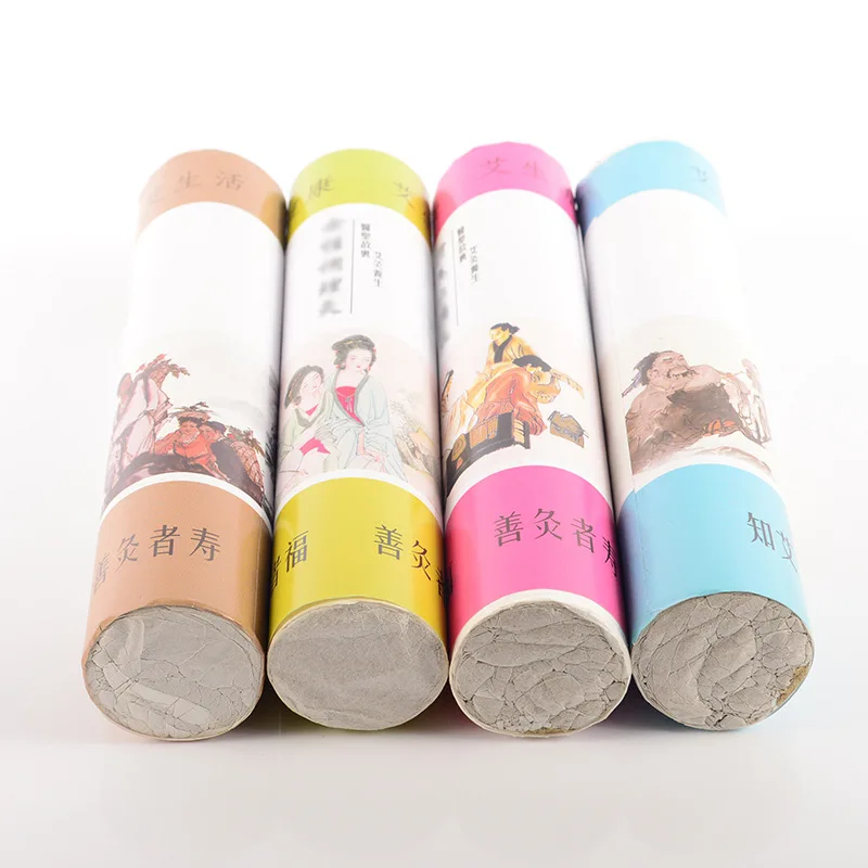 Herbal moxibustion moxa stick aged moxa fleece plus medicine Lei Huoshen moxibustion thick stick and column