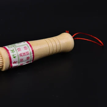 الخيزران الخشب مدلك الاسترخاء مطرقة عصا تخفيف التعب العضلات الصحة البيئية مقبض خشبي أداة الرعاية الصحية - Image 4