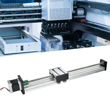 

linear slide Aluminum Alloy 0808 Ball Screw Single-Shaft Trapezoid Linear Slide Rail with 57 Motor linear