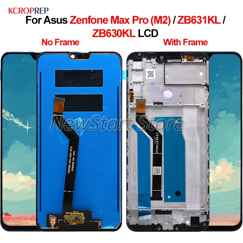 

For Asus Zenfone Max Pro M2 ZB631KL ZB630KL LCD Display Touch Screen Digitizer Assembly Replacement For Asus ZB631KL ZB630KL lcd