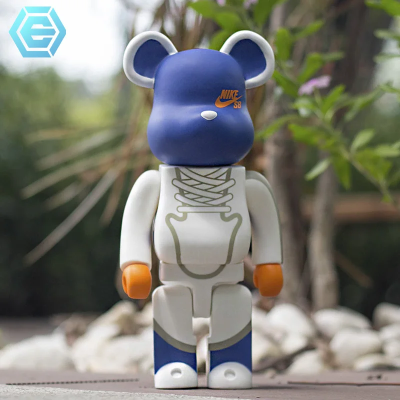 Хорошее качество горячая Распродажа 27 дюймов Bearbrickly 1000% 70 см сплошной цвет Пеко