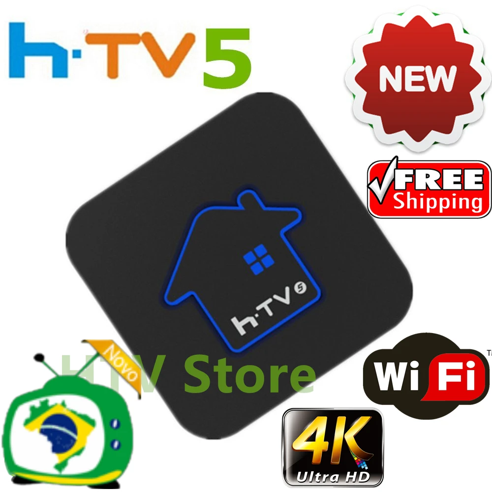 Ai так pro 1 х ТВ 5 коробка HTV 7 Бразилия H 6 + Tigre2 ip бразильский португальский каналов