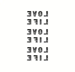 Couple Confession Waterproof Temporary Tattoo Sticker English Arm Leg Fake Tattoo Body Art Small Sticker Men Women