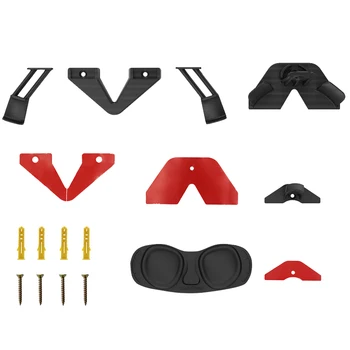 

Save Space VR Wall Bracket Headset Controller Home Door Back Storage Hook Hanging Sturdy Fixed Easy Install For Oculus Rift S