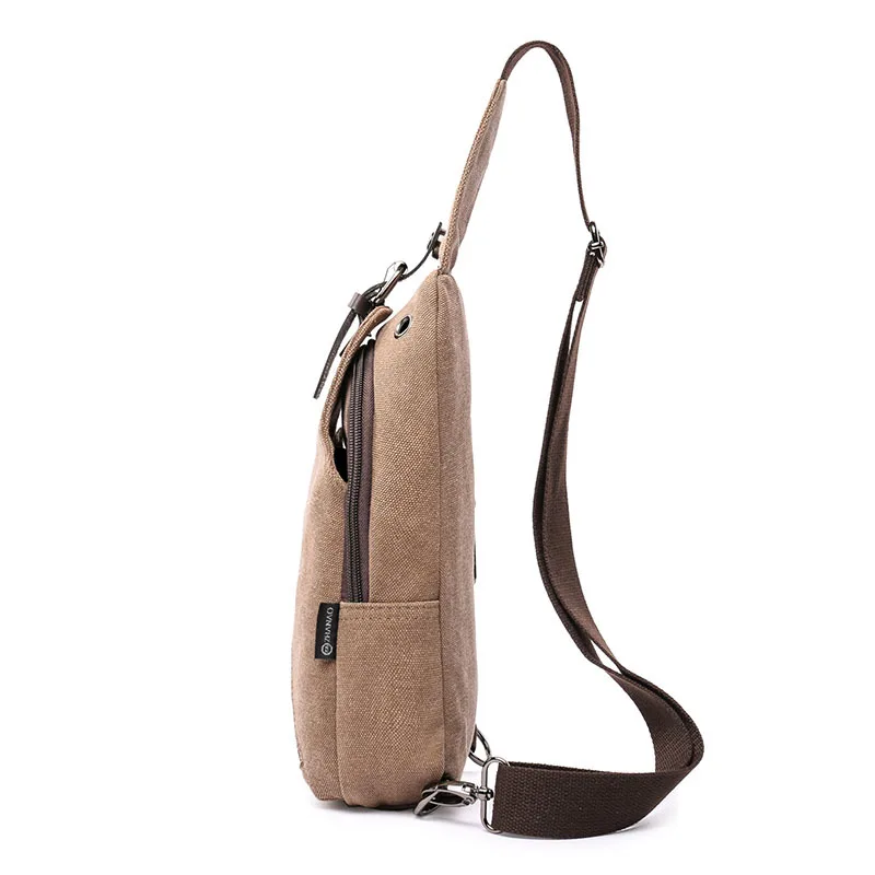 

Bag 2019 New Style Men Chest Bag Canvas Bag Oblique Bag Men's Bag Shoulder Bag Korean-style Backpack Casual Wallet