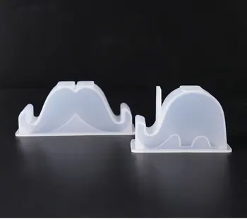 

1PCS Translucence Mobile Phone Stents Silicone Mold DIY Tool Moulds UV Epoxy Resin Decorative Craft Wholesale Mold