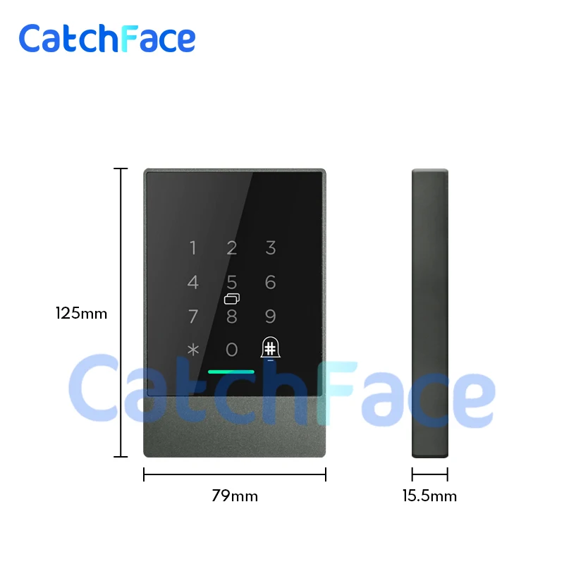 Waterproof Access control reader Wifi Digital Bluetooth Electronic Smart Door Lock Long Range Control Exterior door For Office Waterproof Access control reader Wifi Digital Bluetooth Electronic Smart Door Lock Long Range Control Exterior door For Office