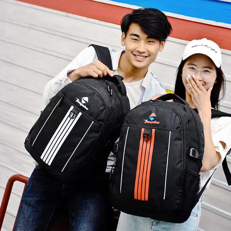 

New Style Dacron Backpack Outdoor Sports High School Schoolbag Backpack