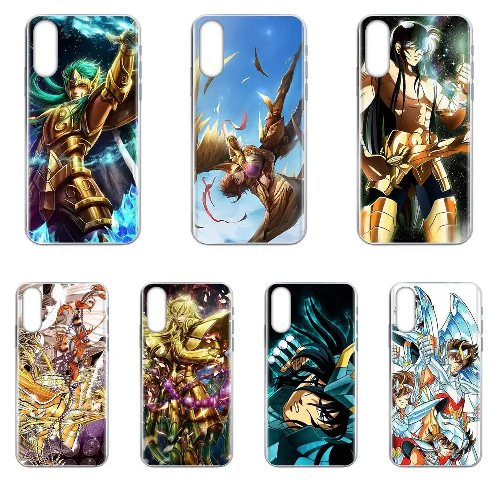 Мобильный телефон Athena Hyoga Aries Mu Scorpio Saint Seiya для Xiaomi Mi note 9 10 mi10 mi9 mi8 pro lite SE A1 A2 A3 CC9 CC9E