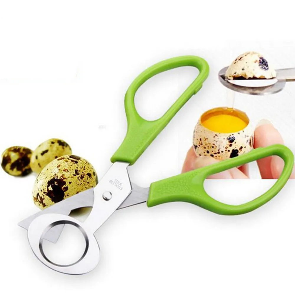 

Creative Scissors Pigeon Quail Egg Scissors Cracker Opener Cigar Cutter Stainless Steel Tool Practical Safety Egg Shells Cut