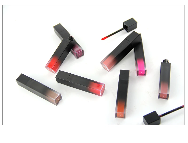 No Brand 6 Color Waterproof Matte Liquid Lipstick Wholesale Private Label Vegan Nude Matte Makeup  Lipstick