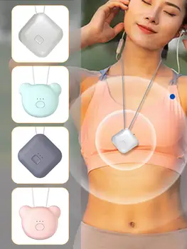 

Portable Negative Ion Air Purifier Necklace Wearable Purifier Air Cleaner USB Charging Touch Control For Kids Adults