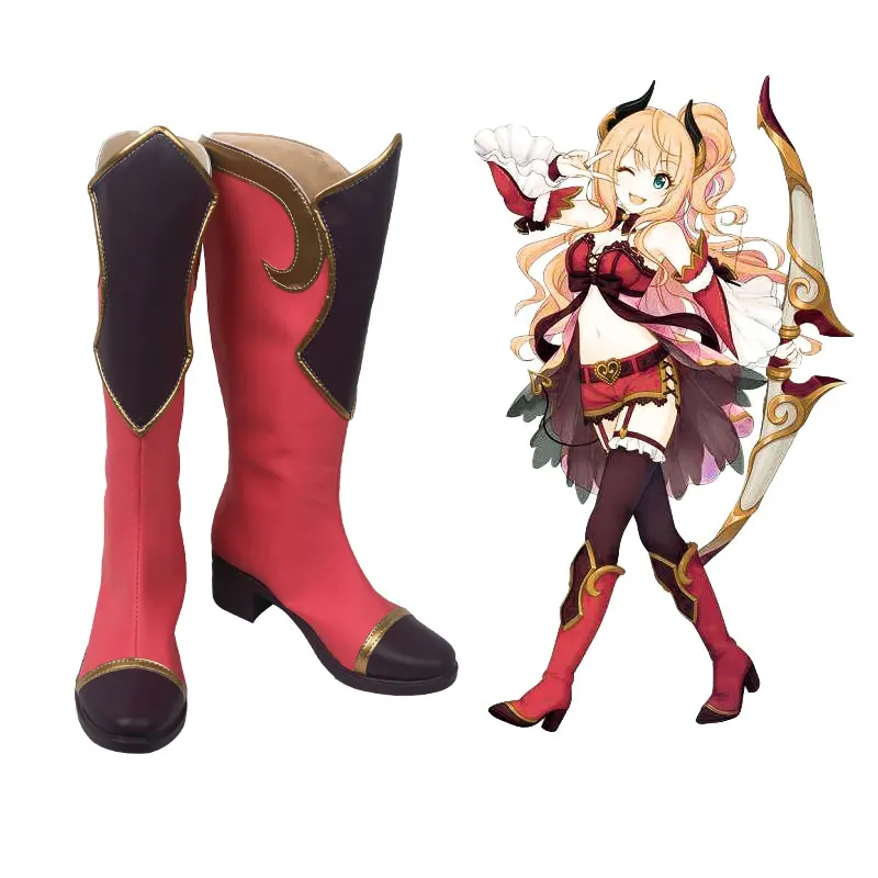 

Unisex Anime Princess Connect! Re:Dive Linne Reina Cosplay Costumes Boots Custom Made