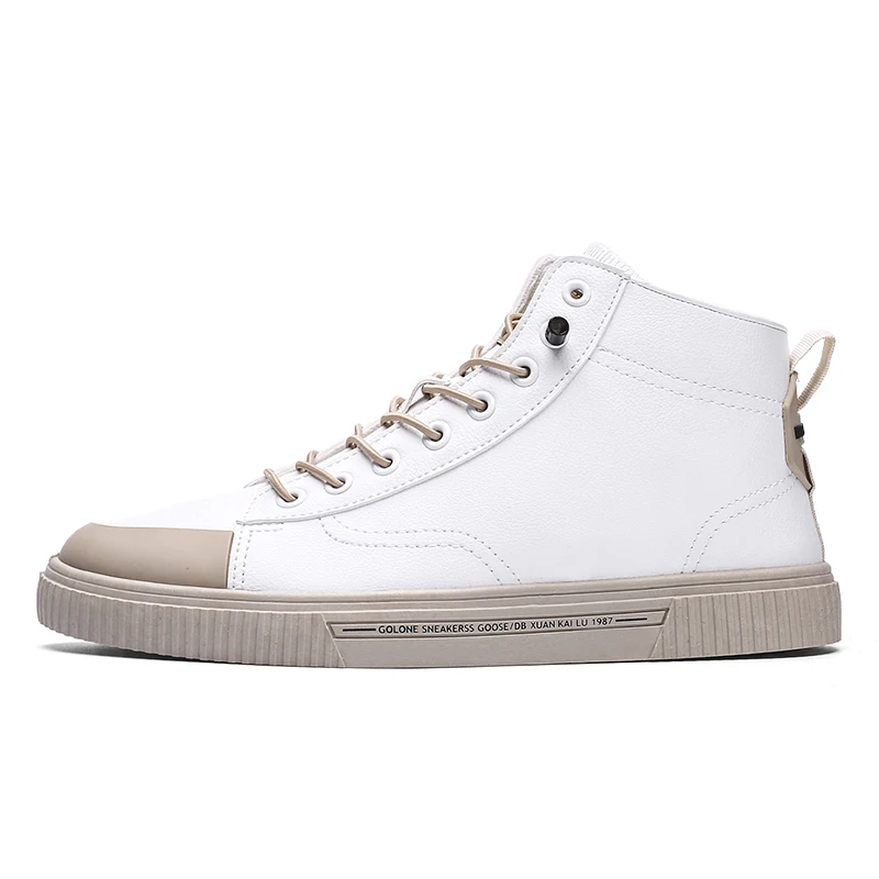 

2020 new fall men's shoes, Korean style, high tops, casual sneakers, Martin boots