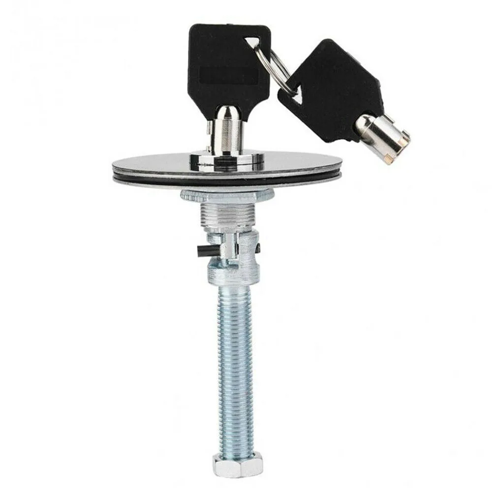 Carbon Fiber Hood Cap Lock Pins Latch Key Black Racing Kit