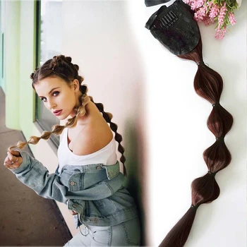 Bubble Synthetic Hair Ponytails