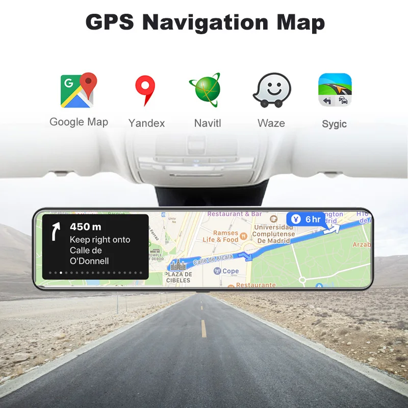 Obdpeak D90 4gb 32gb Car Dvr Camera Android 8 1 Stream Rearview Mirror 12 1080p Drive Video Auto Recorder Registrator Dash Cam Car Mirror Video Aliexpress