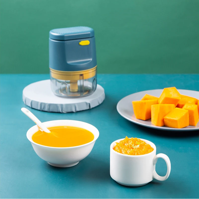 Tritatutto elettrico senza fili USB per aglio, tritacarne, tritacarne, utensili da cucina, robot da cucina ricaricabile_voghion.com