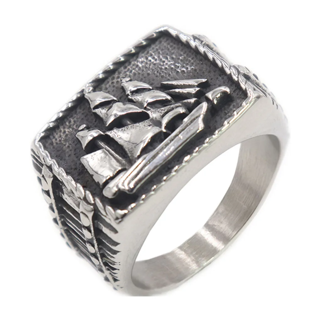 Biker Vikings Ring Size 7-15 Stainless Steel Band Party Fashion Jewelry For Men 