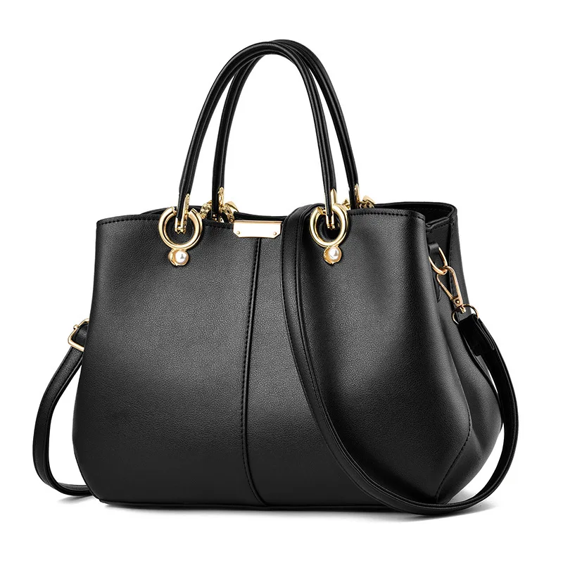

PU Leather Ladies Luxury HandBags Women Messenger Bags Bag For Women 2019 Totes Designer Crossbody Shoulder Bag Solid Hand Bags