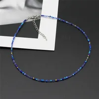Collier ras du cou coréen doux et coloré, style Boho, perles de graine, clavicule, pour femmes et filles, bijoux tendance, nouvelle collection 4