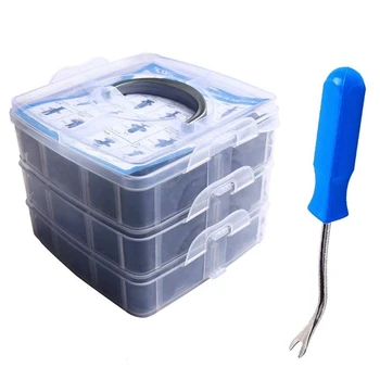 

625Pcs Car Push Retainer Clips Plastic Fasteners Kit Auto Push Pin Rivets Set Nylon Bumper Fender Rivets Clips Door Trim Panel C
