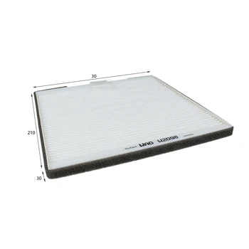 

WAG KFE2098 WAG cabin air filter W2098 E647 CU2012 Z532 1987432171 K1258