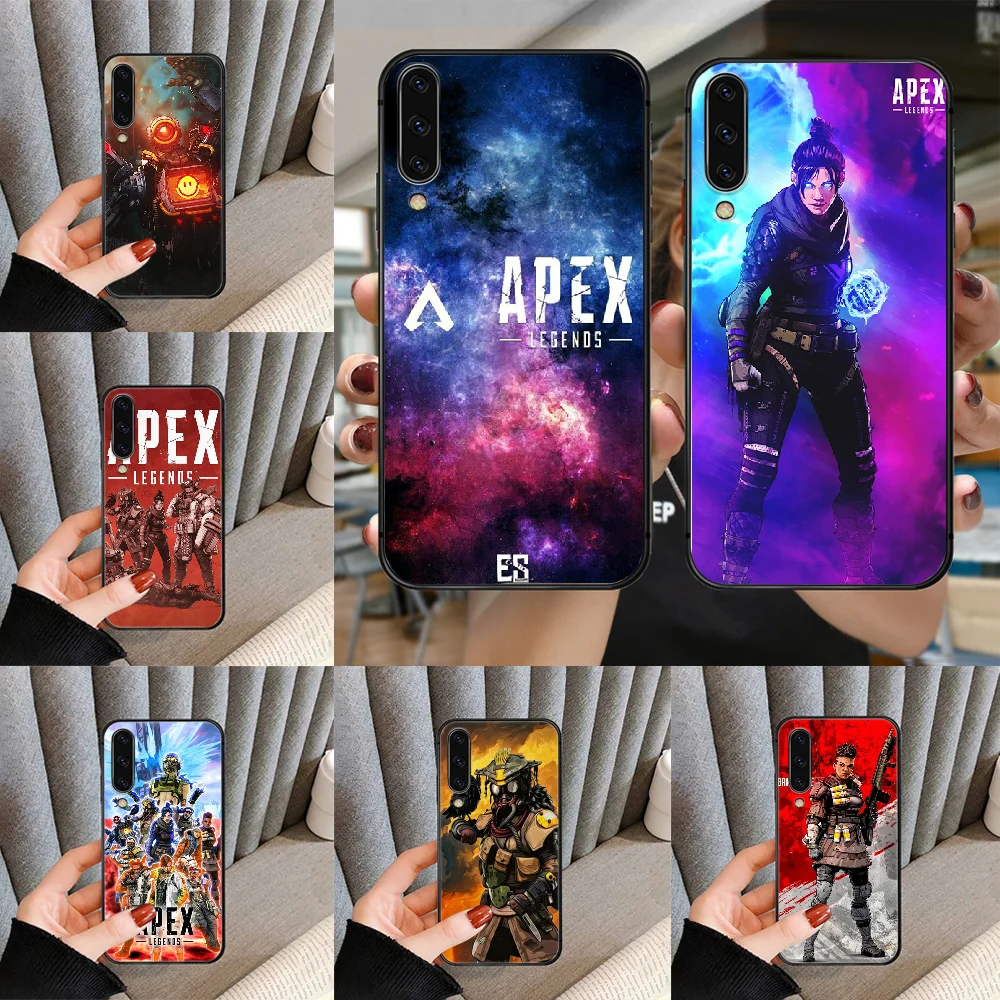 Чехол для телефона APEX Game SamSung Galaxy A M 5 8 10 20 30 31 40 50 51 70 71 80 S E мягкий черный Роскошный