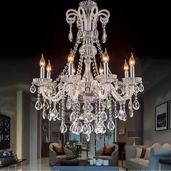 

Sale Chandelier Modern crystal chandeliers Livingroom Bedroom indoor lamp K9 crystal lustre ceiling chandelier LED lights