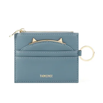 

Cute New Women Small Wallets Short Wallet Korean Version Thin Section Coin Pockets Card Holder Small Change Zipper Purses