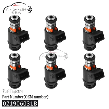 

4pcs/lot Fuel Injectors 021906031d 021906031b fj573 For EUROVAN 1997-2003 GOLF 1999-2002 JETTA 1999-2002 V6-2.8L