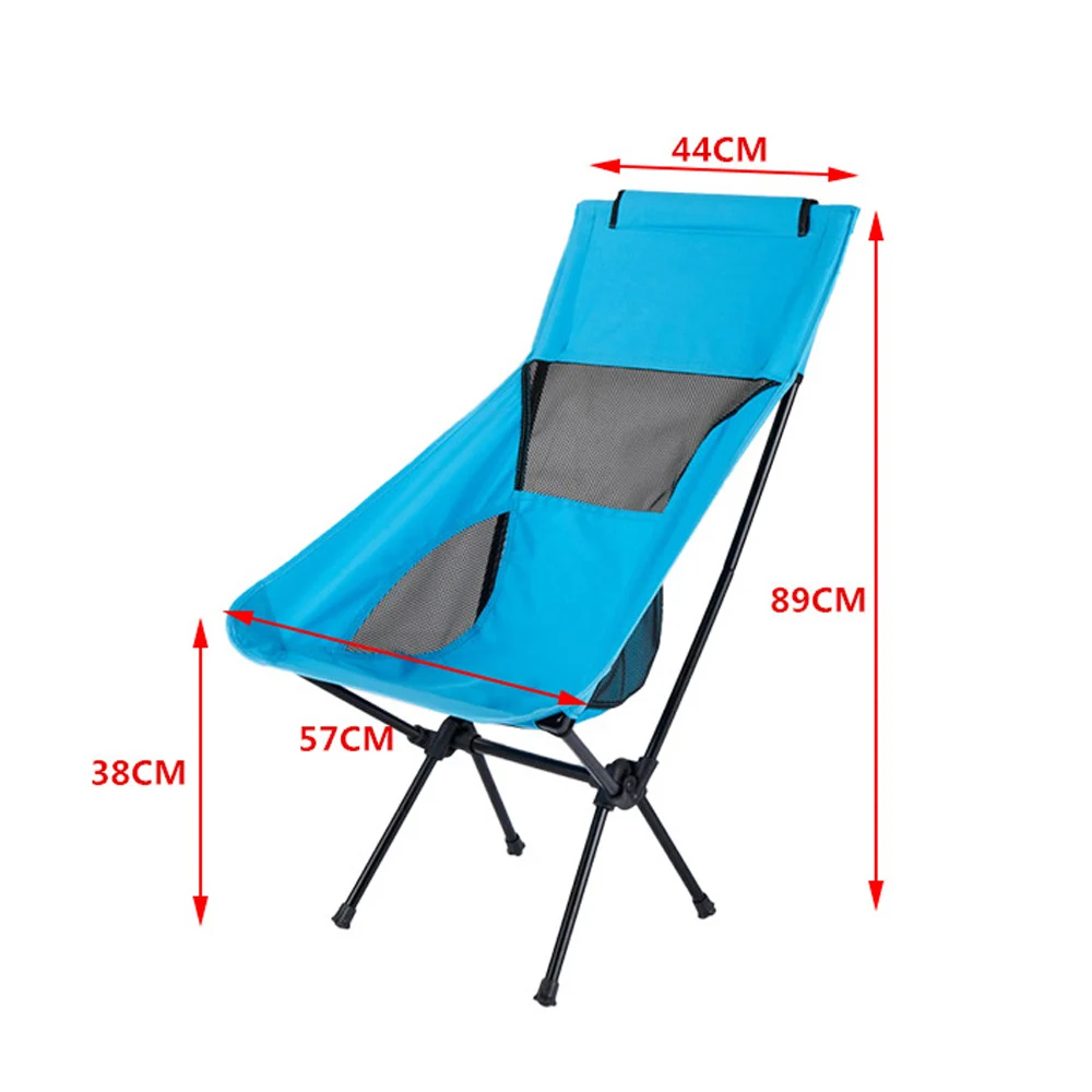 Ultralight Detachable Folding Carp Fishing Chair Leisure Camping Beach Stool Portable Extended Seat Hiking Tool for Fishing