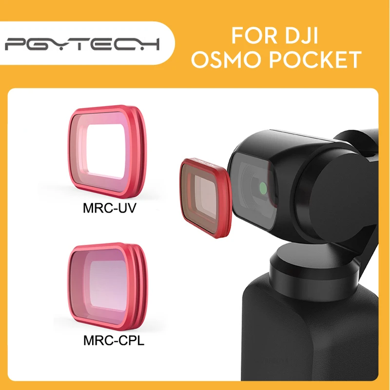 

PGYTECH Osmo Pocket Filters MRC-CPL MRC-UV Filter Single Version for DJI Osmo Pocket Profesional Accessories
