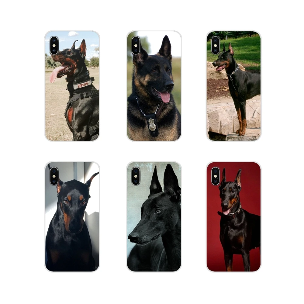 Dobermann Полицейская собака для Huawei Honor 4C 5C 6X 7 7A 7C 8 9 10 8C 8S 8X 9X 10I 20 Lite Pro аксессуары чехол