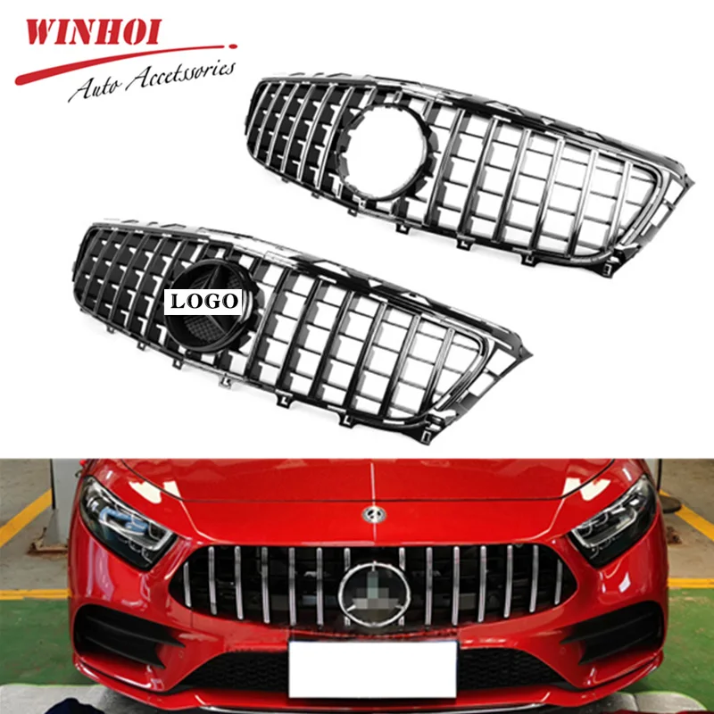Сетка для гриля автомобиля без Emble Mercedes Benz CLS Class GT W218 Сменная сетка переднего