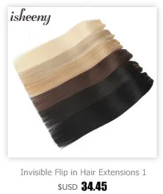 Isheeny 1" 18" 2" Remy fusion волосы для наращивания прямые 25 прядей для ногтей u-образные человеческие волосы 11 цветов