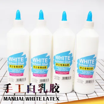 

2 Bottle Large Bottle 500ml White Latex Slime Clay DIY Handmade Glue Accessories For children's handmade Wood