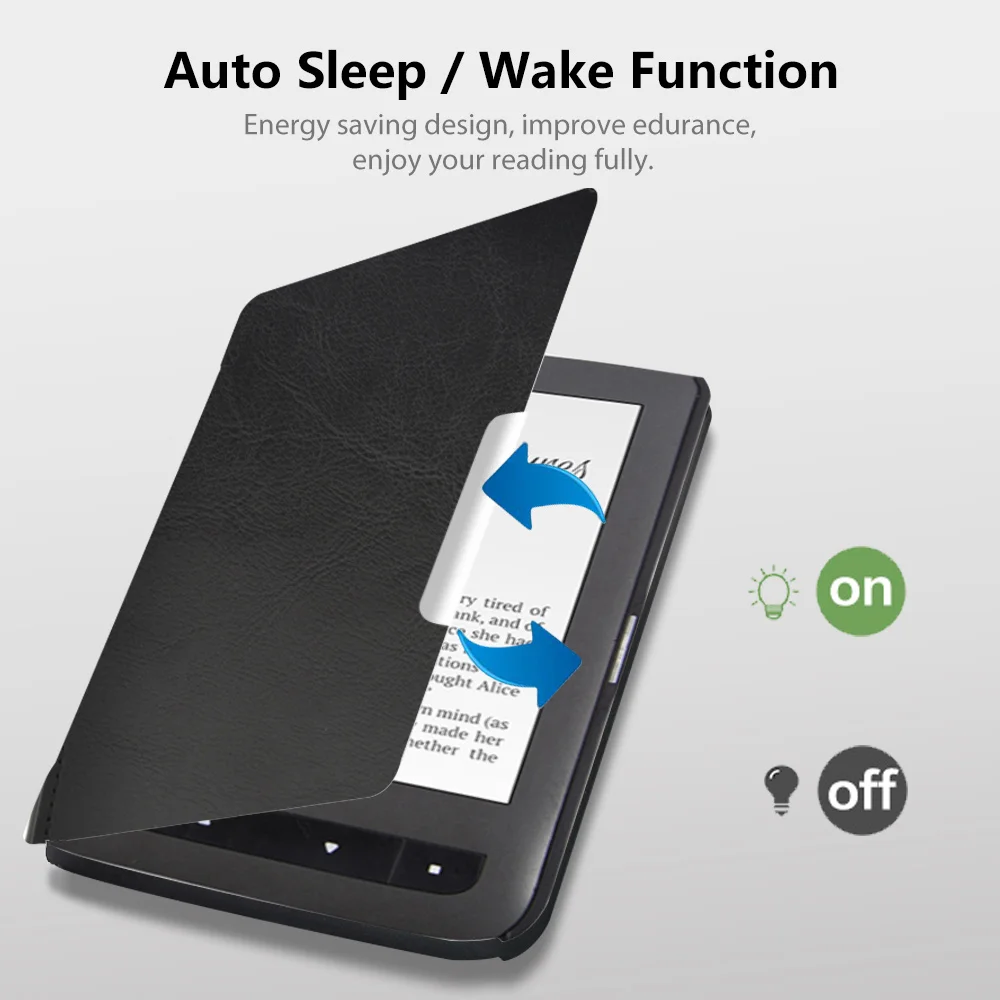 Магнитный чехол для Pocketbook 614 /624 /626 626 Plus электронной книги Basic Touch Lux Auto Sleep Funda|cover nokia