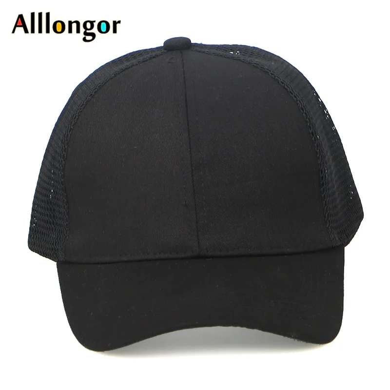 Сетка, "конский хвост", Бейсбол Кепки Для женщин летние Snapback шляпу Gorra Hombre bone feminino casquette femme уличная одежда в армейском стиле солнца