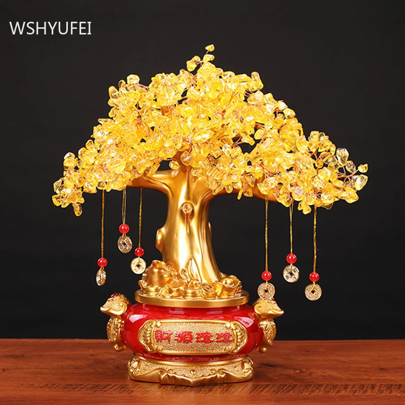 

Traditional Home Feng Shui Ornaments Resin Cash Cow Sculpture Decor Living Room TV Cabinet Lucky Money Decoration Accessories