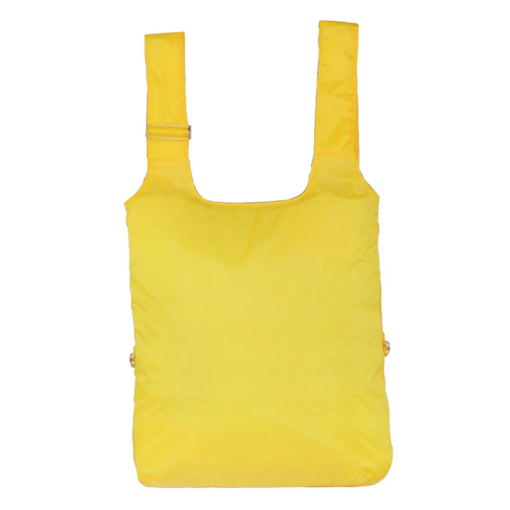 Handbag Diagonal Package Camping Cycling 5 Color Polyester Backpack One Strap Shoulder Durable Bag Folding Backpack Portable - Цвет: yellow