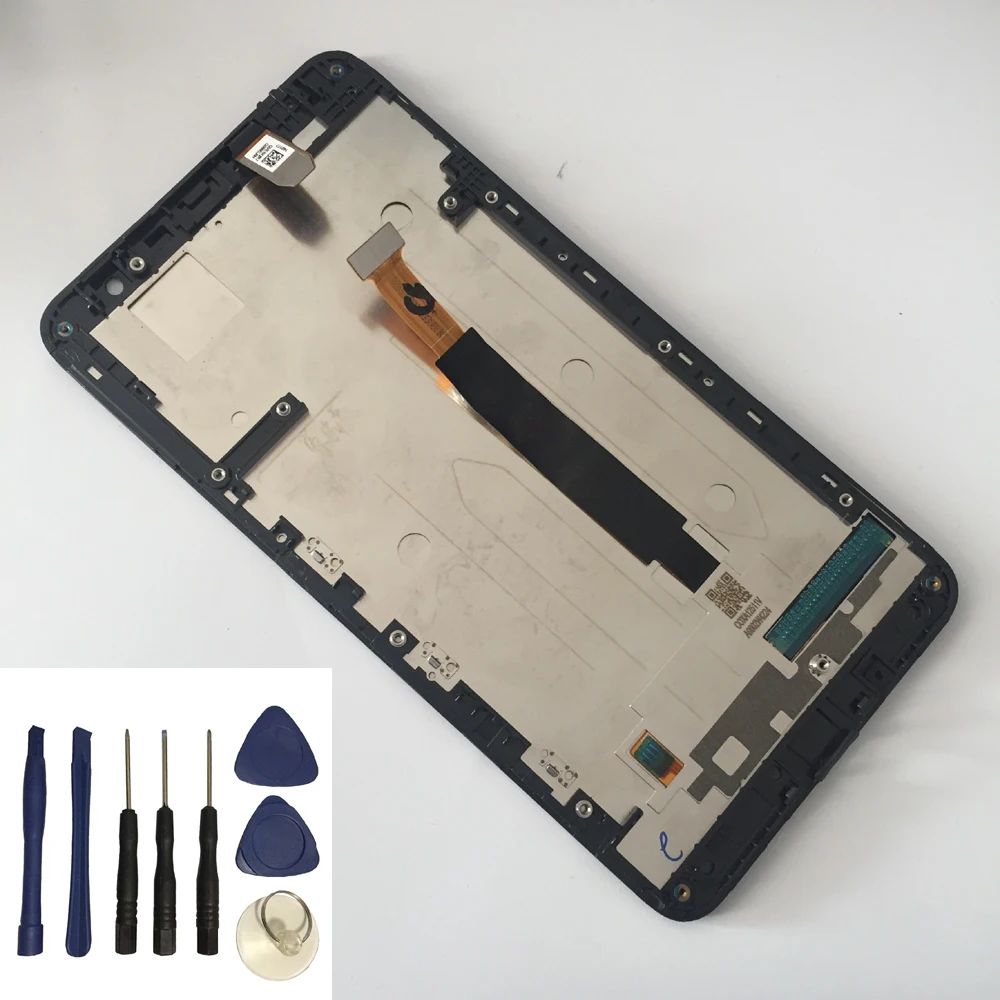 

For Nokia Lumia 1320 Touch Screen Digitizer Sensor + LCD Display Monitor Panel Module Assembly With Frame + Free Tools