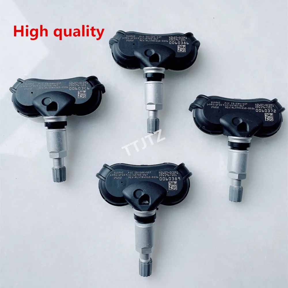4 шт./лот автомобильные автозапчасти для 2018 2019 Toyota Tundra Sequoia TPMS датчик давления в