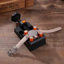 Набор инструментов для ремонта часов, регулируемые инструменты для часов из алюминиевого сплава, регулируемые настольные тиски, ювелирные изделия, часовые инструменты