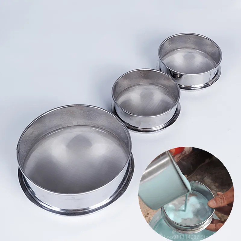 Ceramic Glaze Sieve Filter Sieve Stainless Steel DIY Polymer Clay Screen  Glaze for Liquid - AliExpress