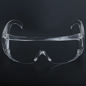

Jiepolly Safety Goggles Transparent Dust-Proof Spittle prevention Eyewears Medical protective glasses Eyewear Goggles JP937
