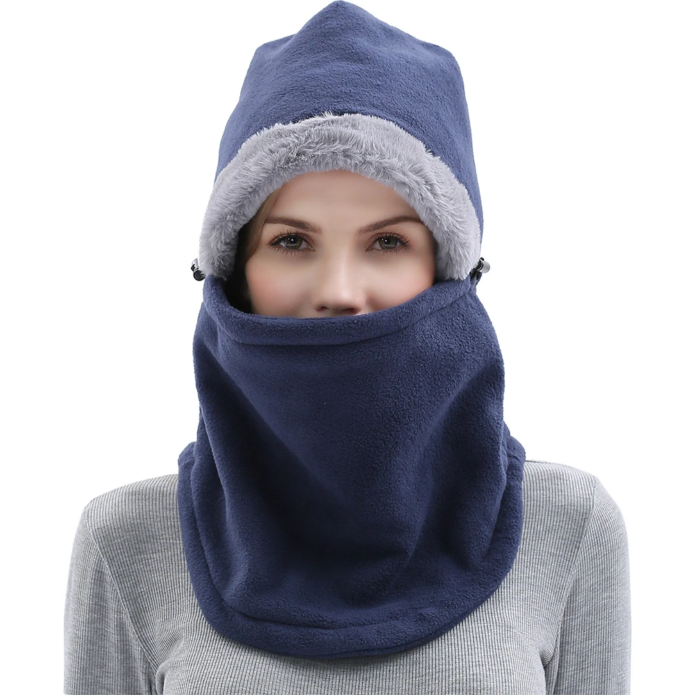 

Men Women Balaclavas Hat Thickened Face Cover Outdoor Polar Fleece Sports Snowboard Neck Warmer For Winter Cycling Soft