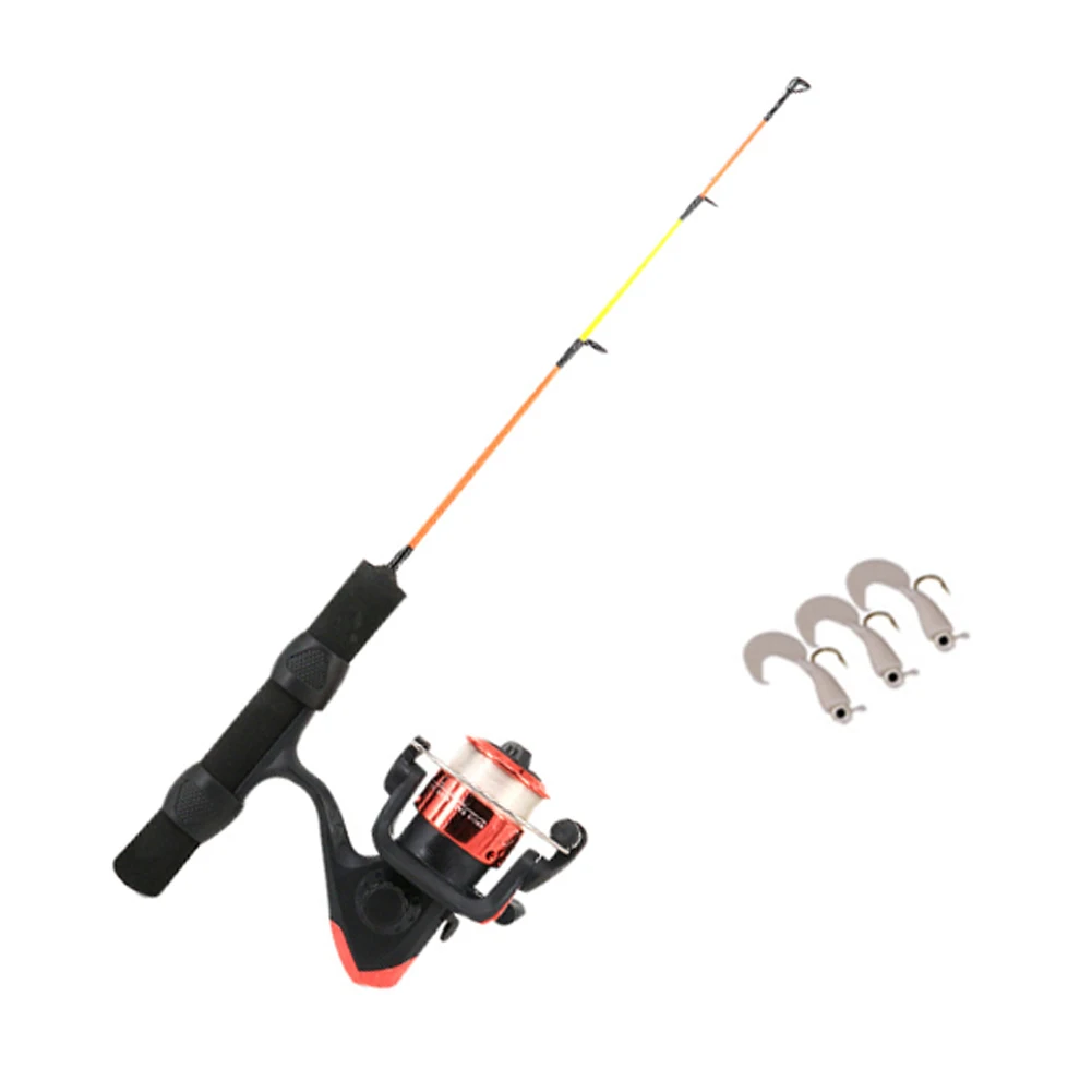 

Winter Ice Fishing Rods 41CM/50CM Mini Fishing Pole Portable Outdoor Tool Spinning Casting Fishing Rod Tool new Fishing Supplies