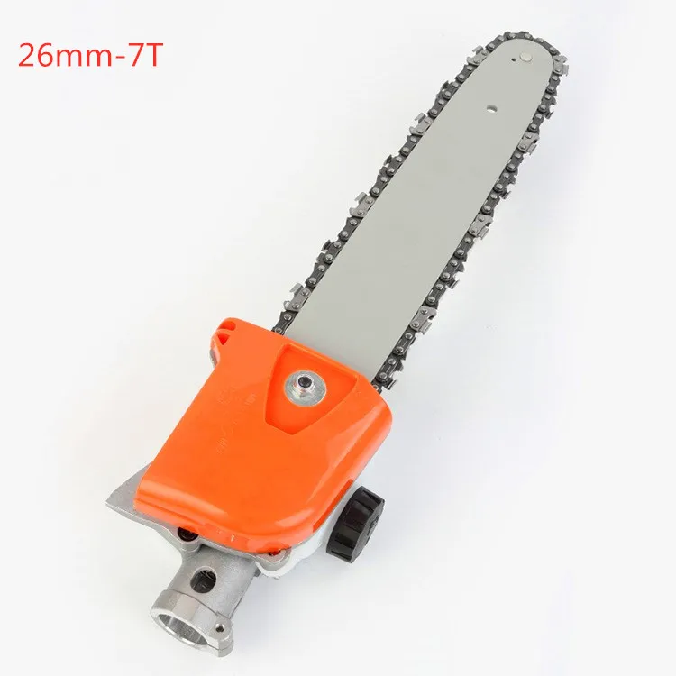 26mm - 7T Цепная пила Шестерня в сборе триммер коробка передач для Stihl шпоночная Звездочка 26 мм 28 мм 7T 9T комбайн, кусторез секатор пилы - Цвет: 26mm - 7T